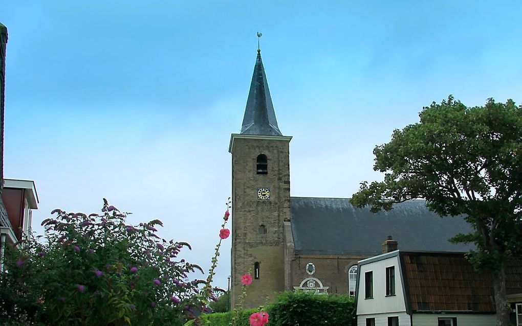 De kerk van Warns, in het zuidwesten van Friesland. Foto Jan Dijkstra, Wikimedia