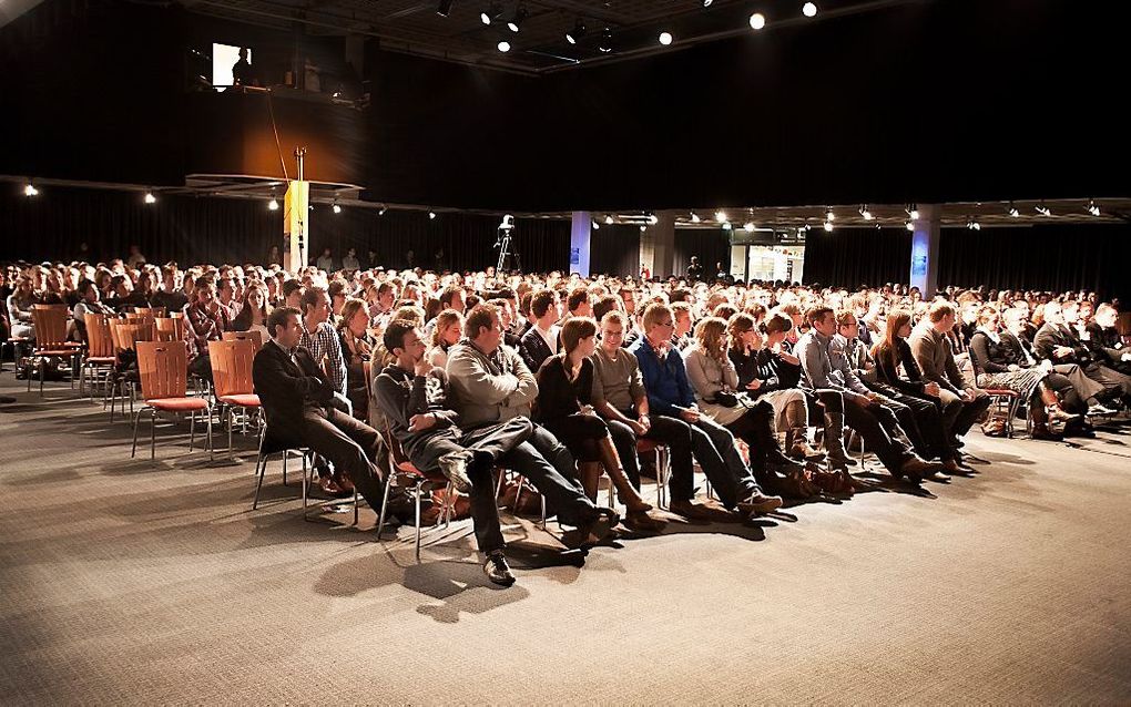 De 16+ jongerendag van de Hersteld Hervormde Jongerenorganisatie (HHJO) vorig jaar in Hoevelaken. Foto RD, Henk Visscher