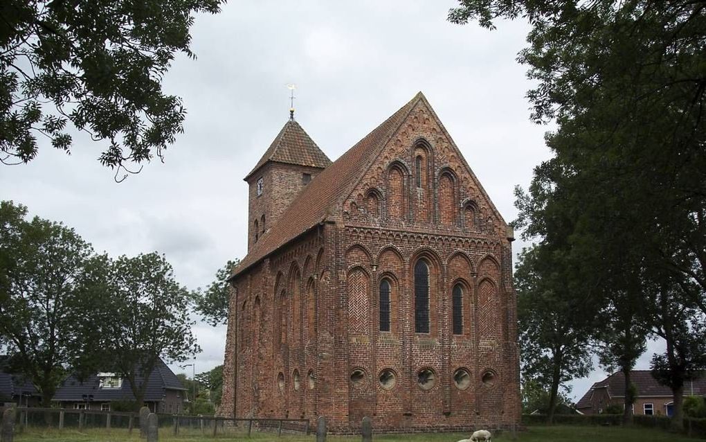 De dertiende-eeuwse kerk in Termunten. Foto RD