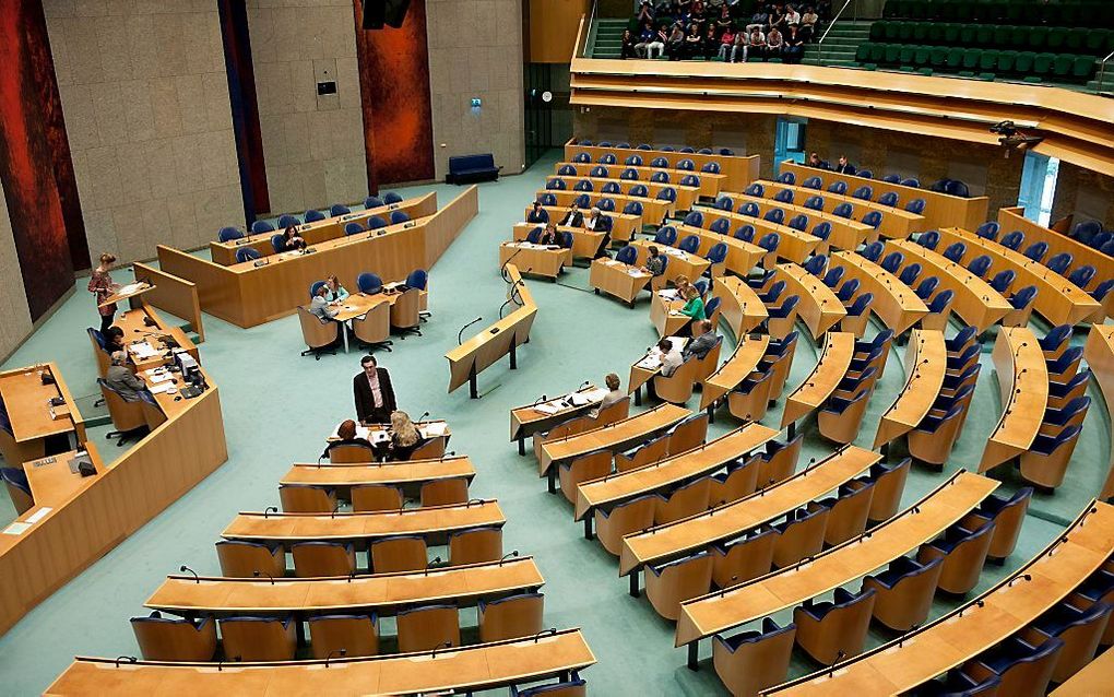 Overzicht Tweede Kamer.   Foto ANP