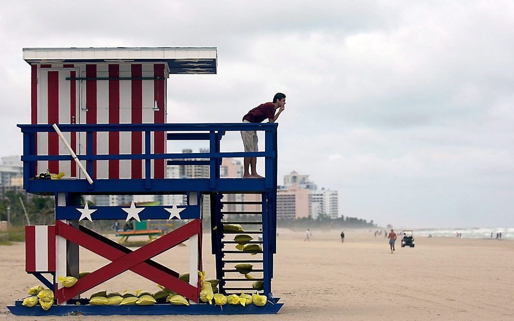 Strandwacht in Florida. Foto EPA