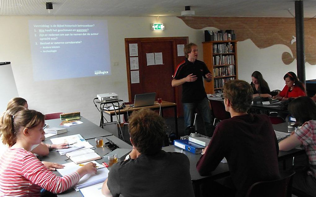 De summerschool van Stichting Apologica in het Zeeuwse Wemeldinge. Foto RD