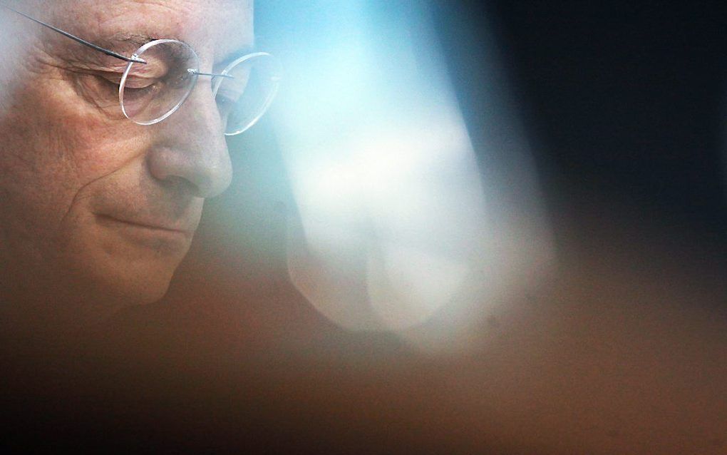 Draghi. Foto EPA