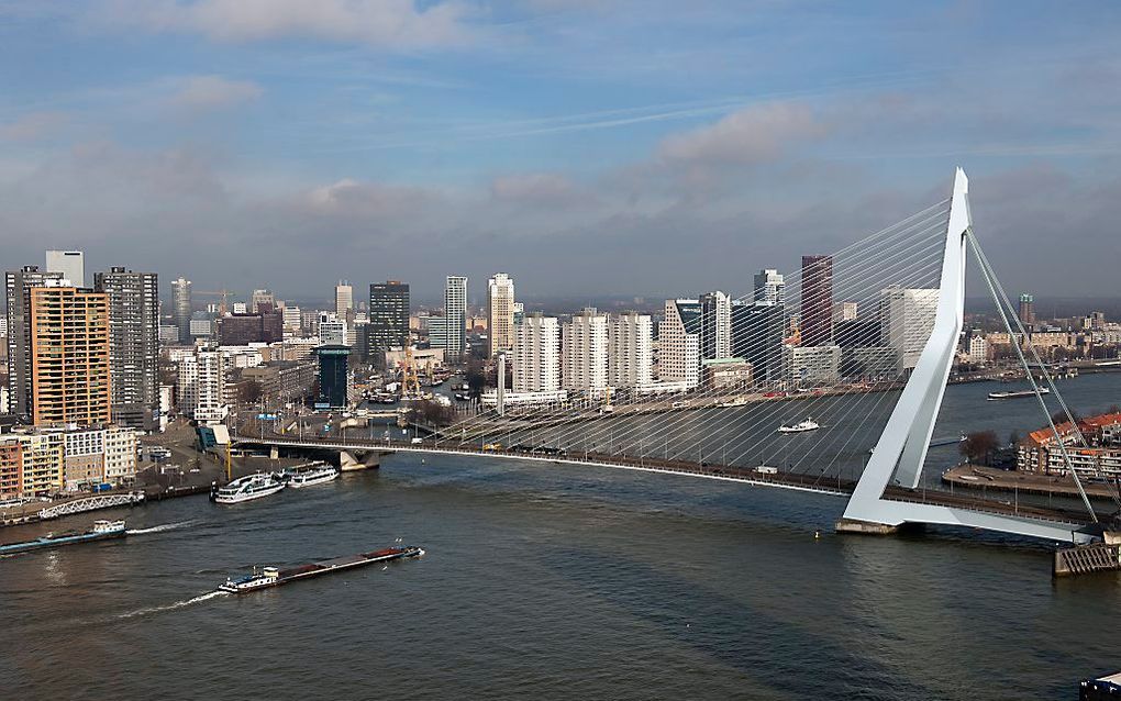 Erasmusbrug.   Foto ANP