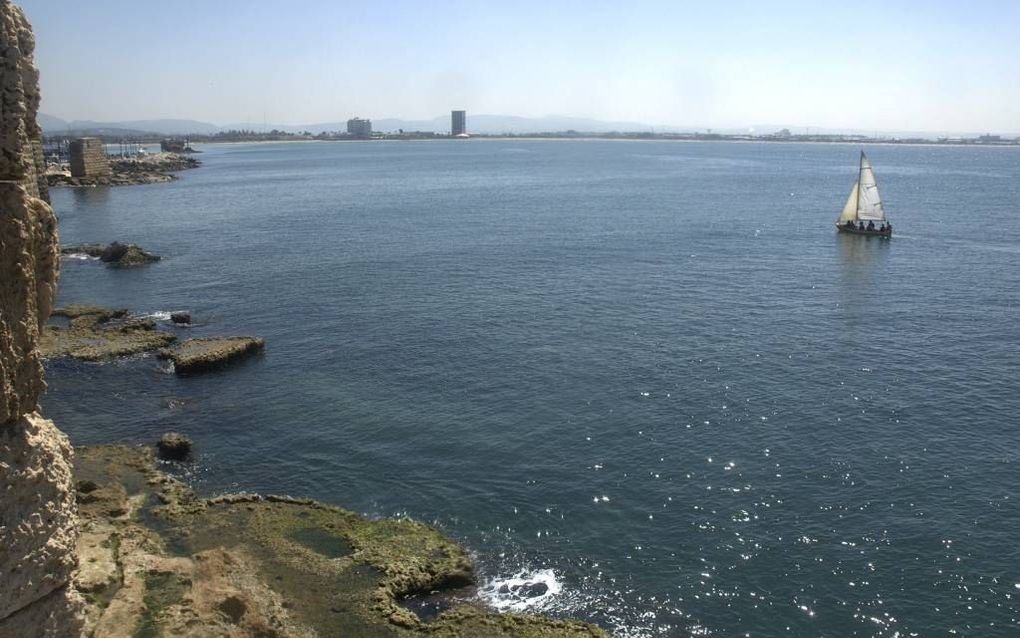 De baai van de Israëlische havenstad Akko. Foto Alfred Muller