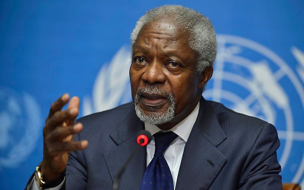 Kofi Annan.  Foto EPA