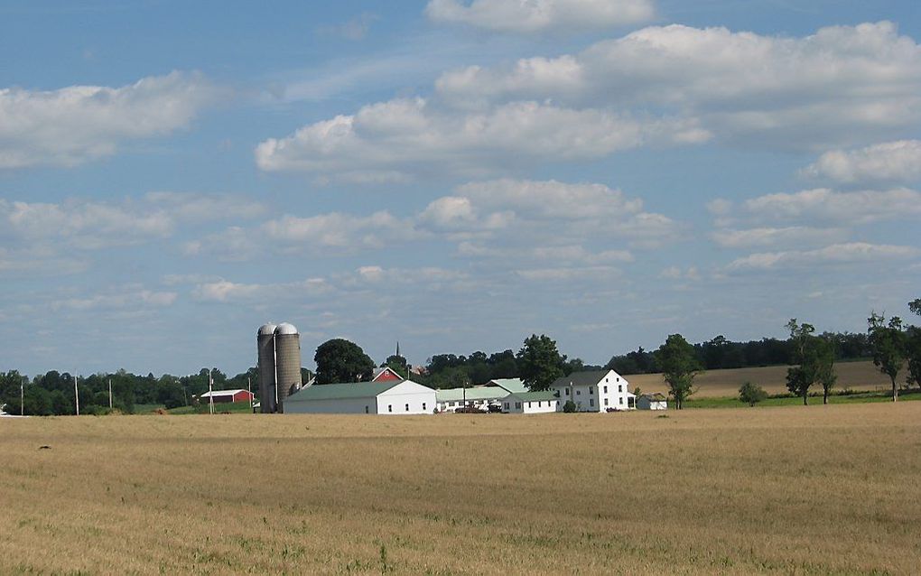 Boerderij van mennonieten. Foto Annemarie Walter