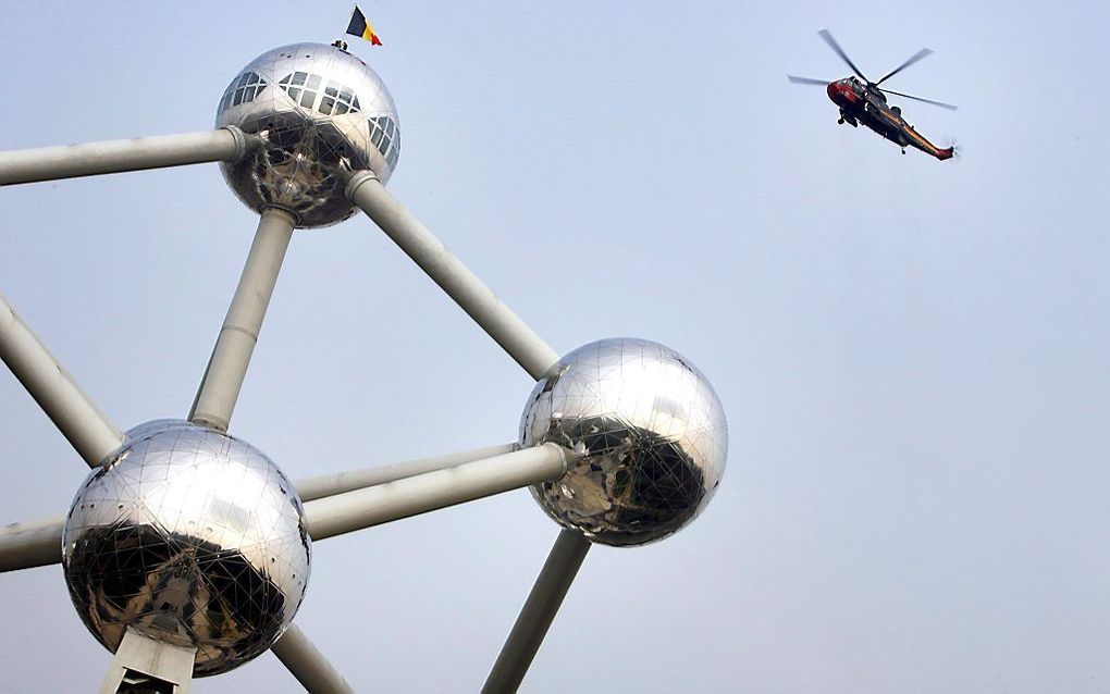 Het Atomium in Brussel. Foto EPA