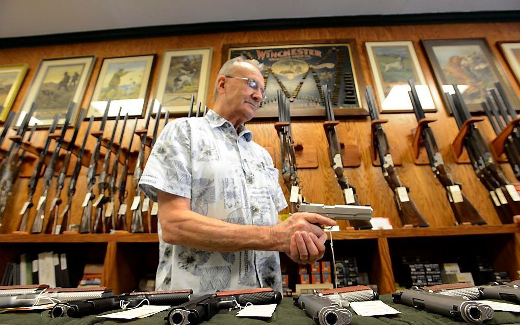 Gunstore in Atlanta.  Foto EPA