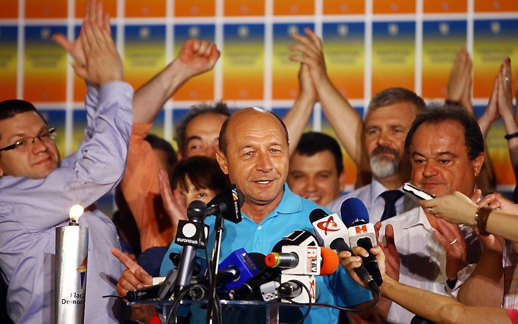 Traian Băsescu. Foto EPA