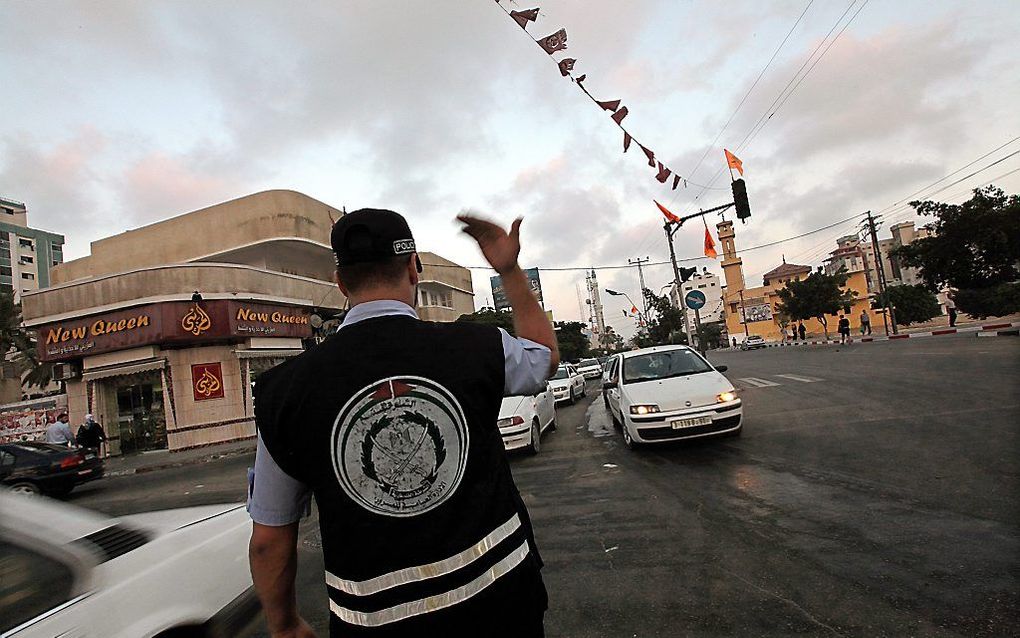 Straatbeeld in Gaza-Stad. Foto EPA