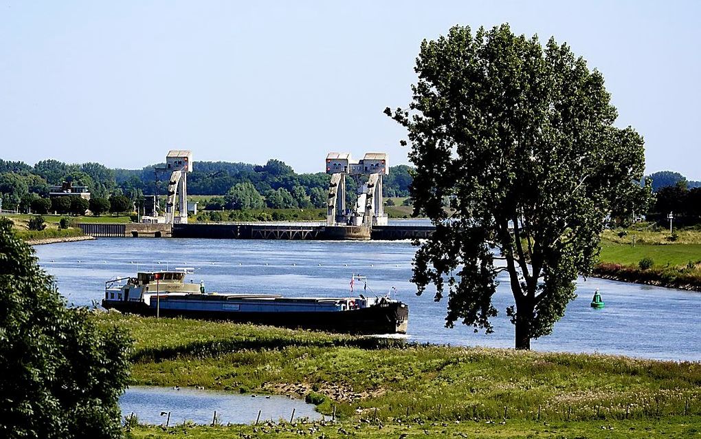 Het complex bij Hagestein. Foto Dick Vos.