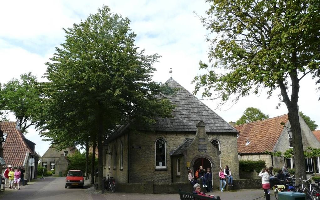 De hervormde kerk in Nes. Foto RD