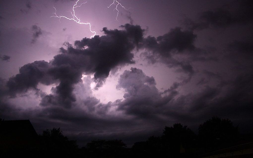 Onweer. Foto ANP