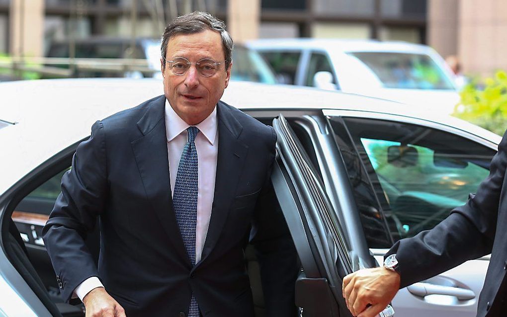 Mario Draghi. Foto EPA