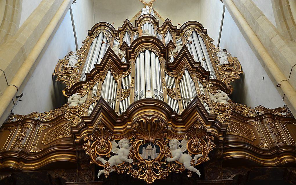 Het Hinszorgel in de Bovenkerk van Kampen. Foto RD.