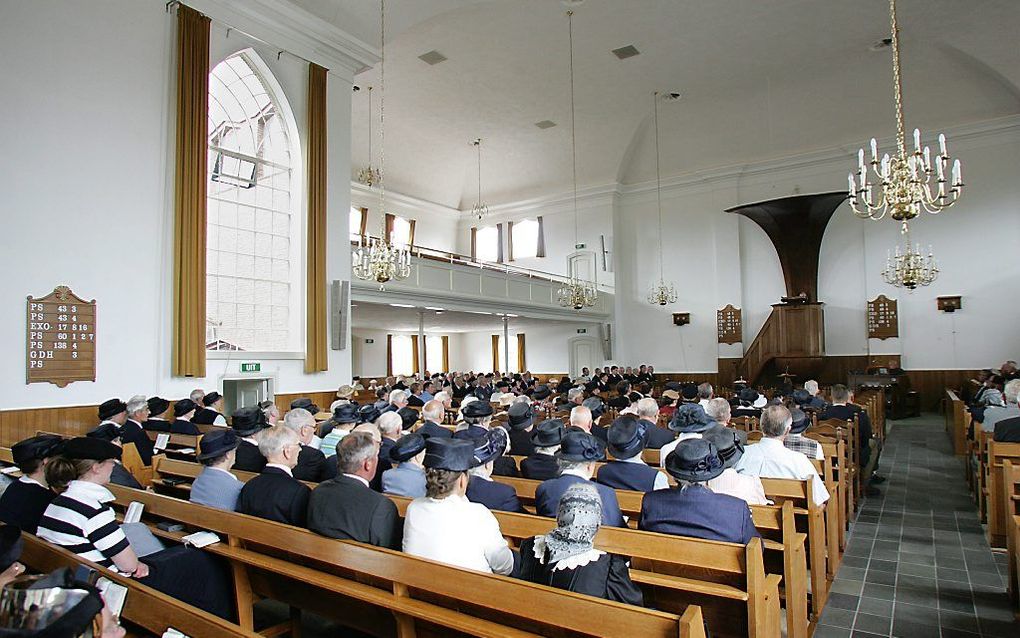 Een zendingsmiddag van de hersteld hervormde gemeente Doornspijk in 2005. Foto RD, Anton Dommerholt