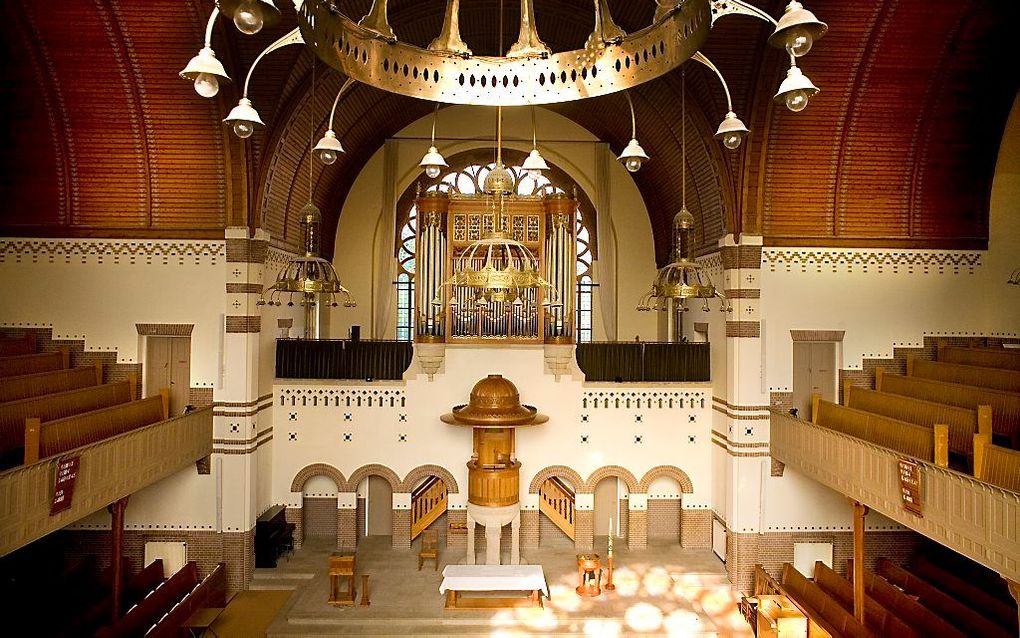 Het interieur van de Nieuwe Badkapel. Foto Gerhard van Roon