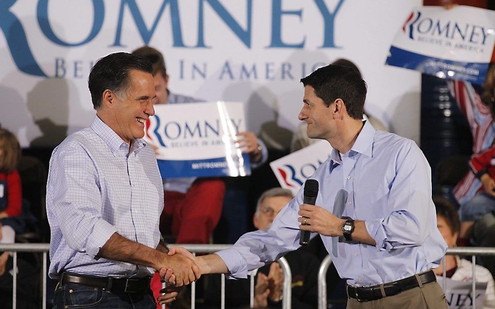 Romney en Ryan. Foto EPA