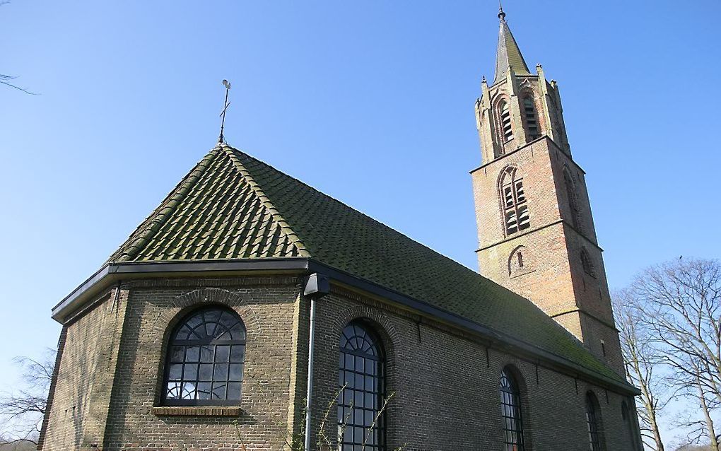 De Pieter Stuyvesantkerk in Peperga. Foto Reliplan