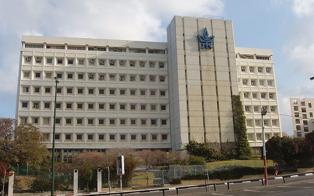 Een van de gebouwen van de Universiteit van Tel Aviv. Foto David Shay, Wikimedia