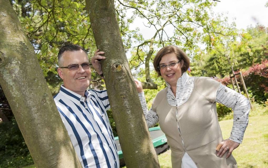 Paul en Marjoke beheren het gezinshuis Margaritas in Oude-Tonge. Foto Wim van Vossen Fotografie.