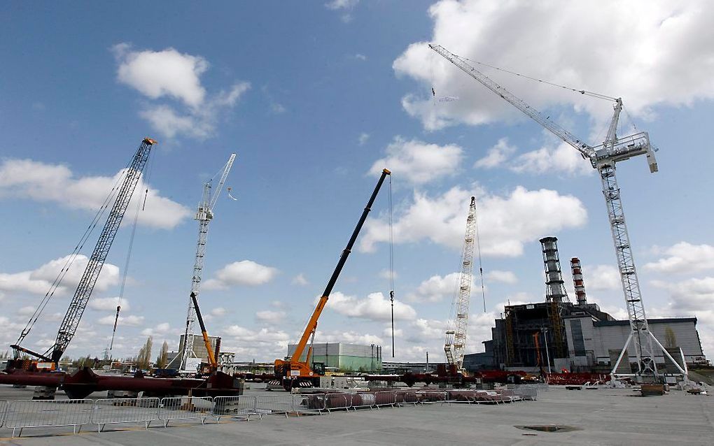 De kerncentrale van Tsjernobyl. Foto EPA