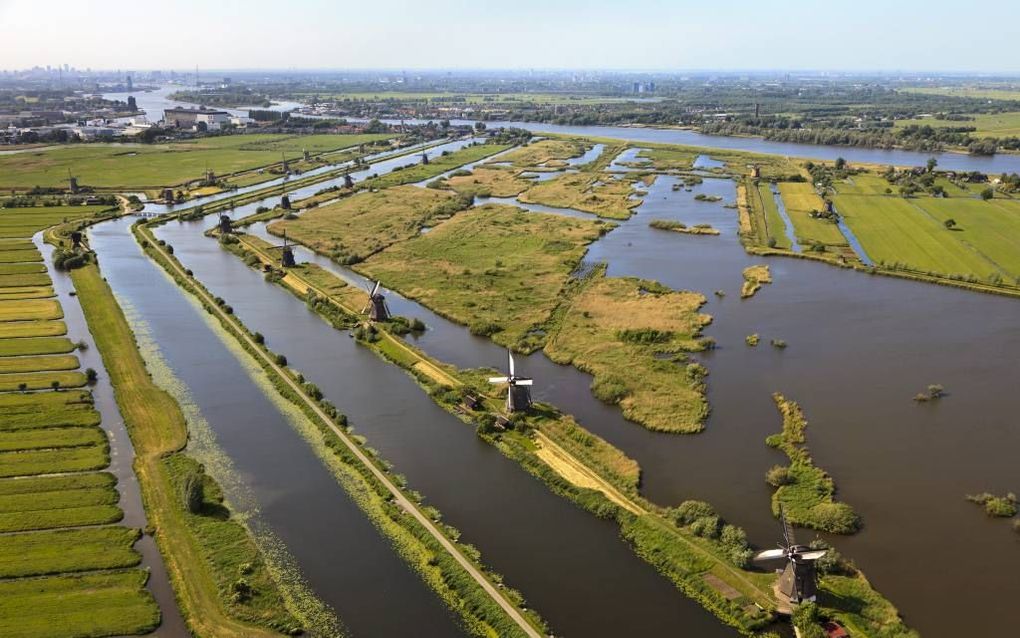 De molens van Kinderdijk. Foto Hollandse Hoogte