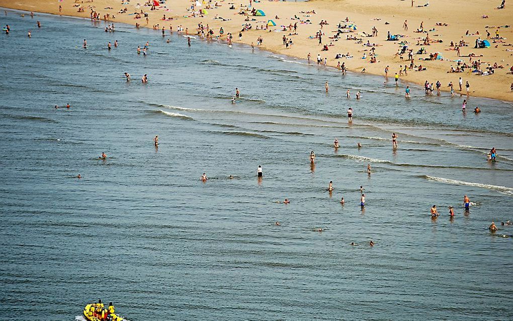 Strand van Scheveningen. Foto ANP