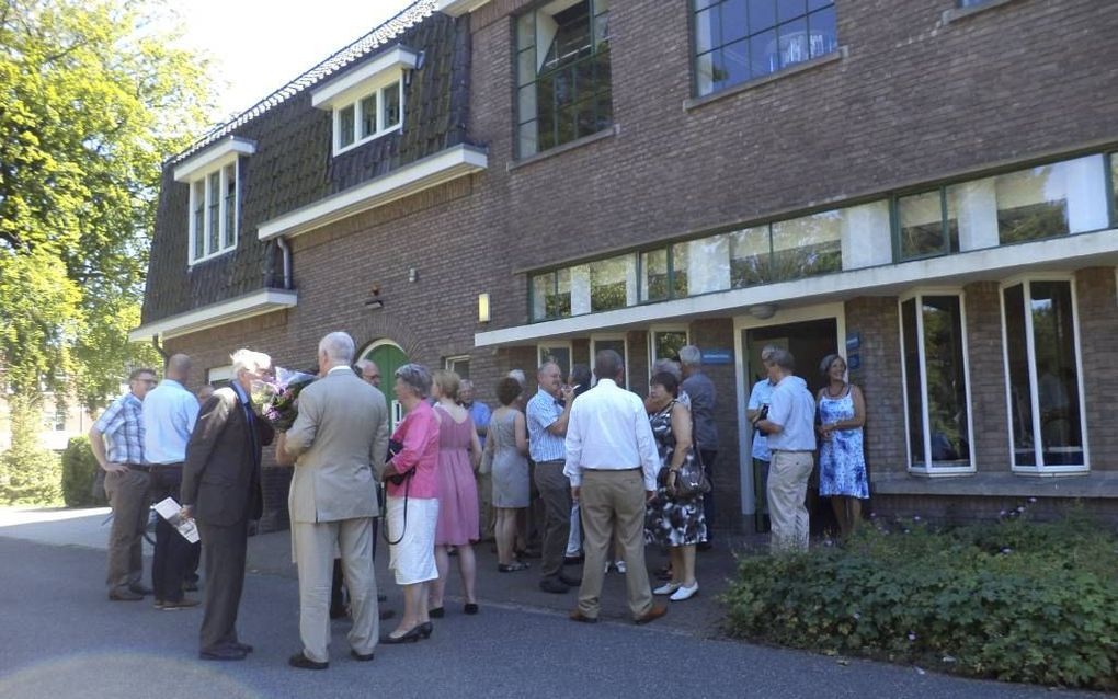 De bijeenkomst op Landgoed Veldwijk in Ermelo had iets van een grootse reünie, die herinneringen opriep aan voorbije tijden - tijden waarin de gereformeerde zuil van Abraham Kuyper nog een machtig bolwerk in de Nederlandse samenleving vormde. Foto RD