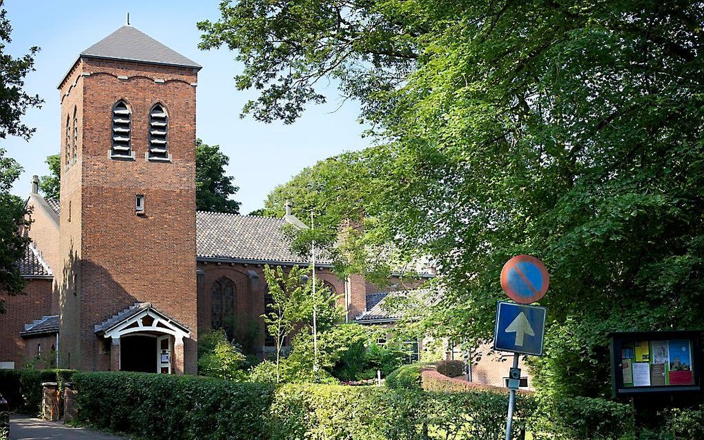 Het kerkgebouw van de anglicaanse kerk in Den Haag. Foto Sjaak Verboom