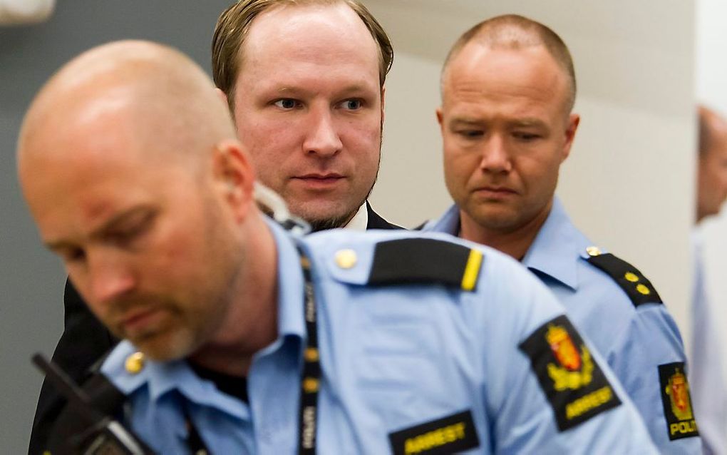 Breivik. Foto EPA