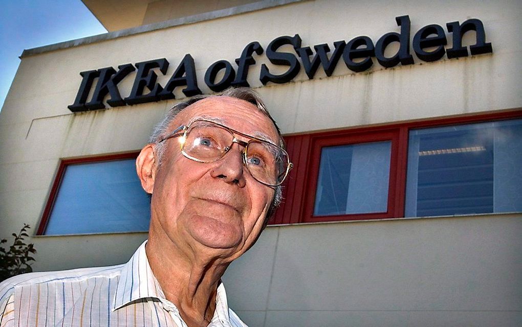 Ingvar Kamprad, de oprichter van Ikea. Foto EPA