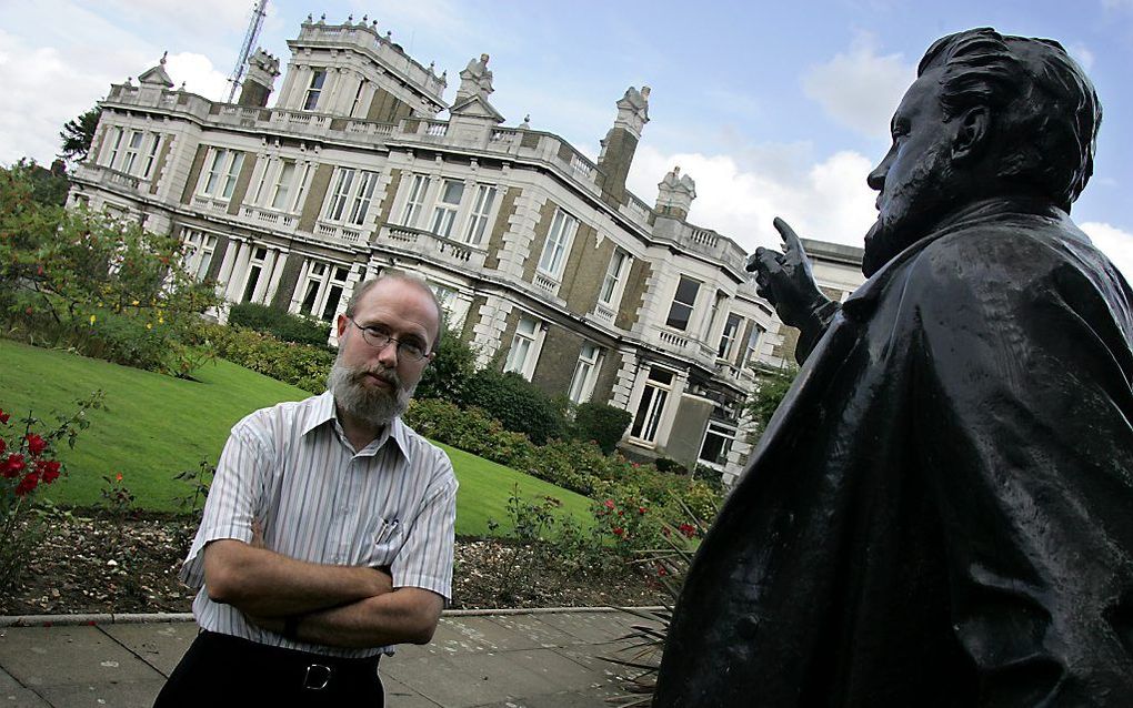 Lalleman bij het Spurgeon College in Londen. Foto RD, Anton Dommerholt