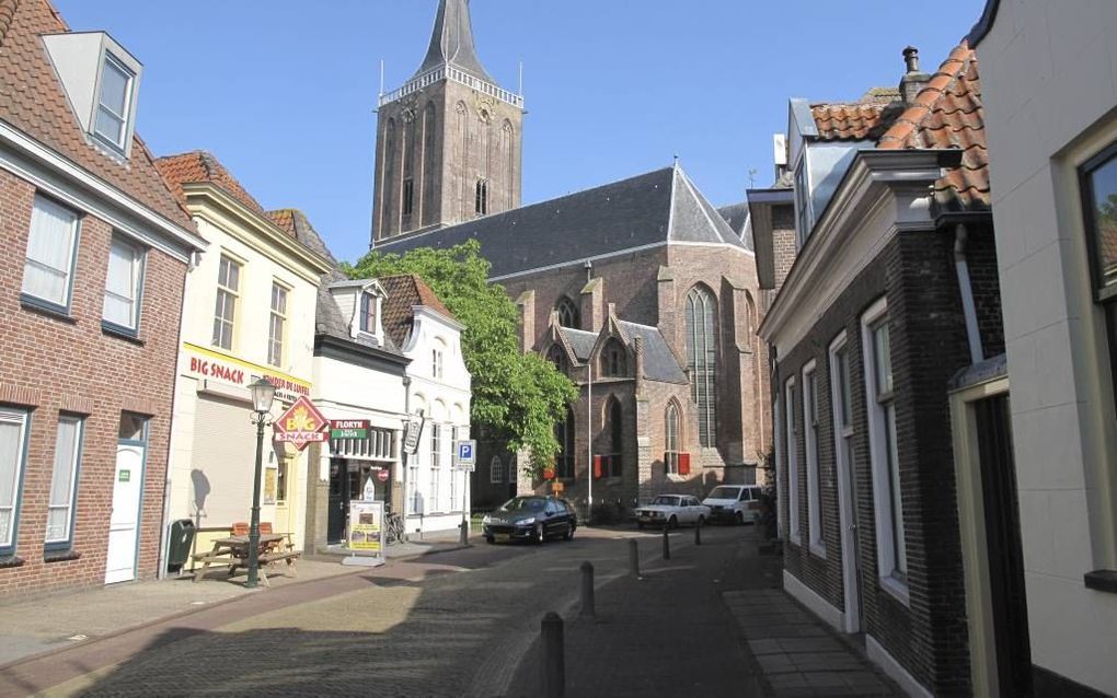 De Grote of Sint-Stephanuskerk in Hasselt. De kerk staat in de Canon van Zwartewaterland. Foto Wikimedia, Michiel Verbeek