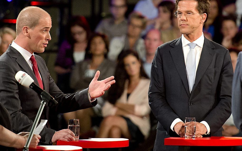 Slotdebat, dinsdagavond. Foto ANP