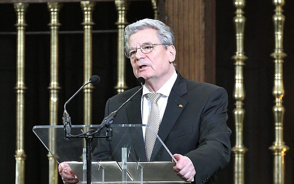 De Duitse president Joachim Gauck. Foto EPA