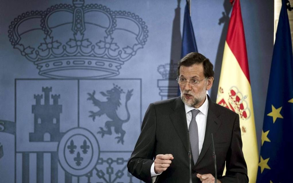 „De Spaanse premier Rajoy heeft aangegeven dat hij niet van plan is nog meer hervormingen door te voeren. Dat is zorgelijk.” Foto EPA