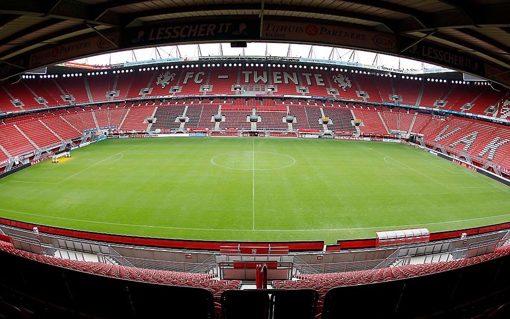 Het stadion van FC Twente. Foto ANP