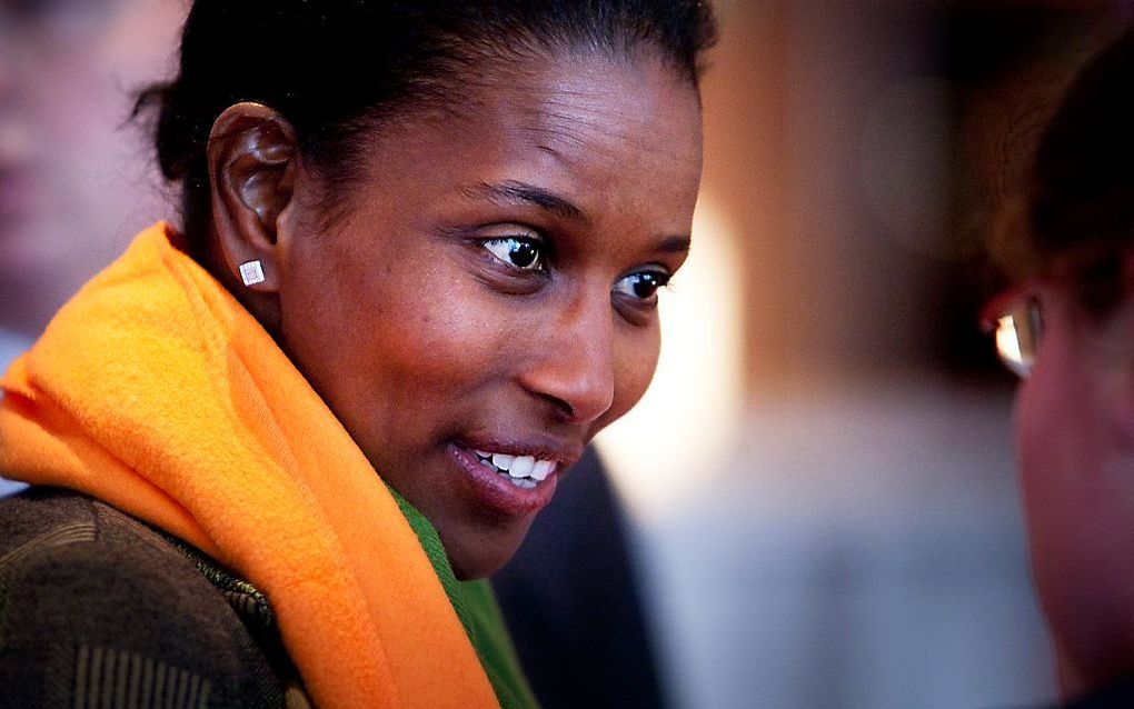 Oud-VVD-Tweede Kamerlid Hirsi Ali.  Foto ANP