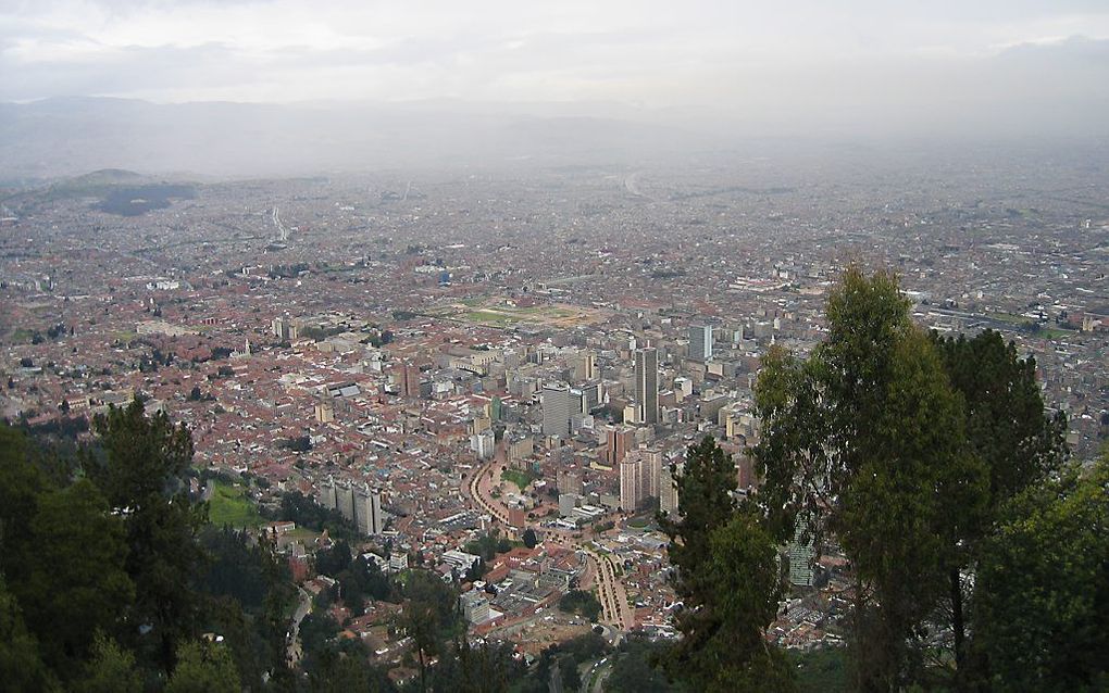 De Colombiaanse hoofdstad Bogota. Foto Costa Mavroleon, Wikimedia