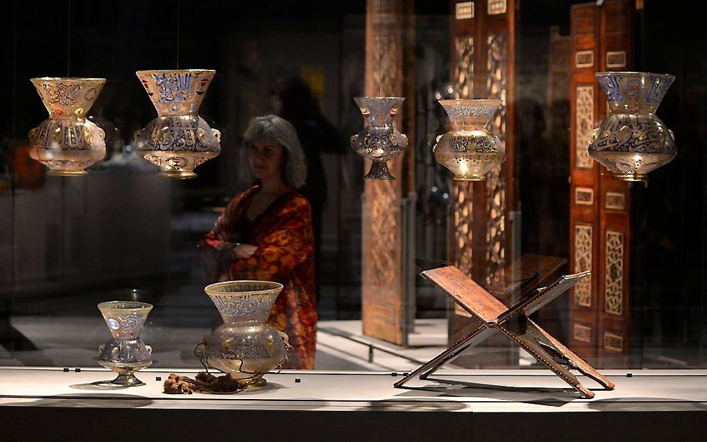 Het Louvre in Parijs onthult zaterdag een nieuwe vleugel voor islamitische kunst. Foto EPA