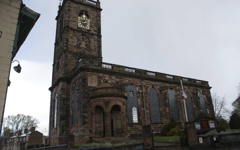 In het Engelse marktstadje Whitchurch staat de St.-Alkmundkerk. Foto RD