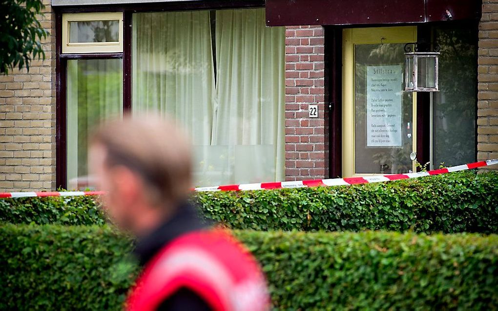 Het huis in Nij Beets. Foto ANP