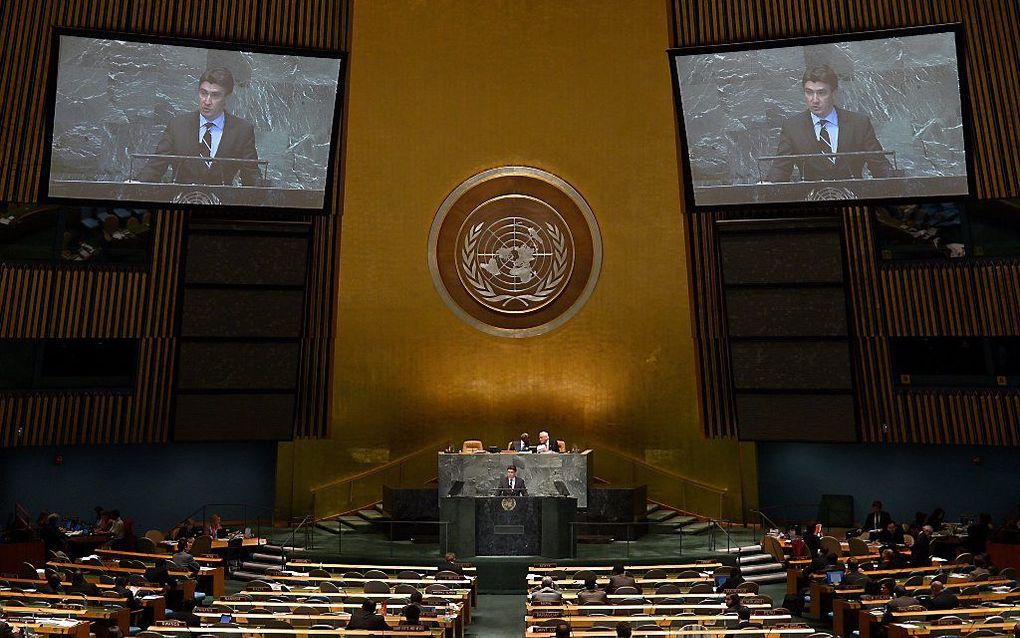 Algemene Vergadering van de VN.  Foto EPA