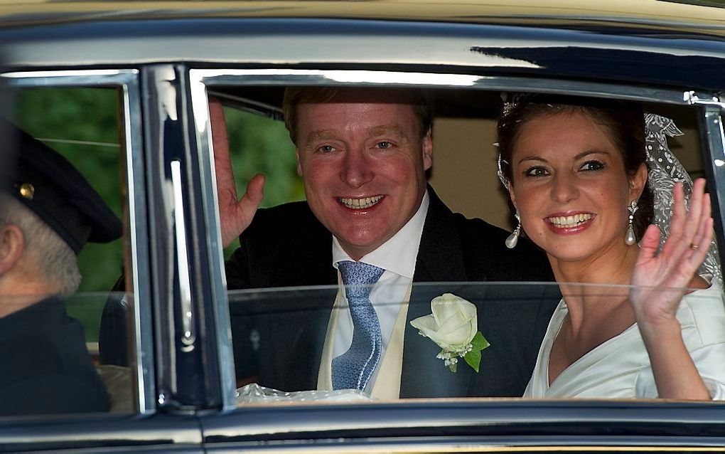 Prins Carlos en prinses Annemarie.  Foto ANP