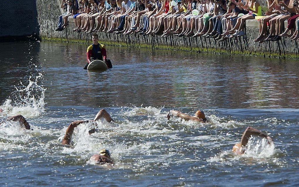 Amsterdam City Swim 2012.  Foto ANP