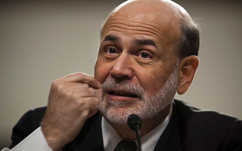 President Bernanke van de Federal Reserve.  Foto EPA