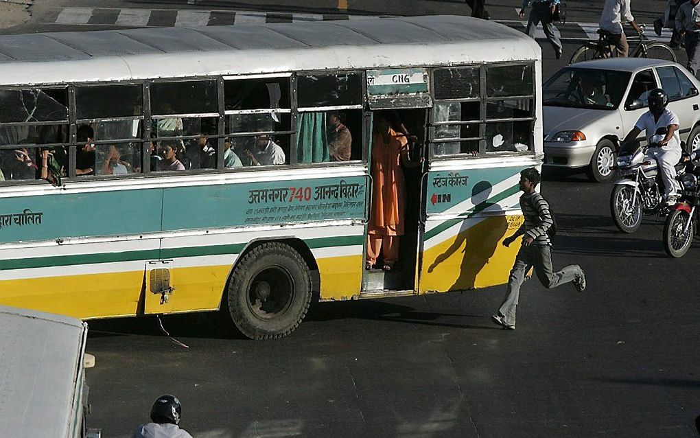 Bus in New Delhi. Foto EPA