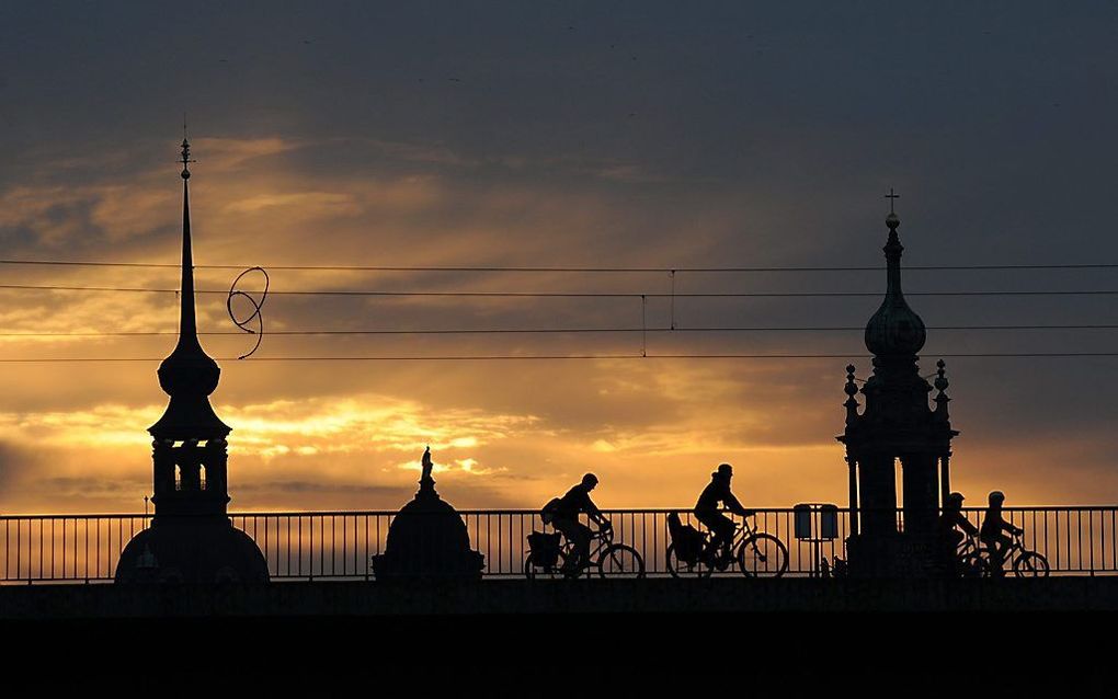 Kerktorens in Dresden. Foto EPA